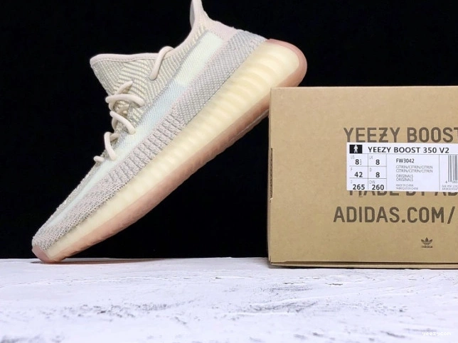 Boost V2 Adidas Yeezy Citrin FW3042 350 1206